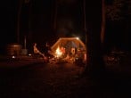 At night At night